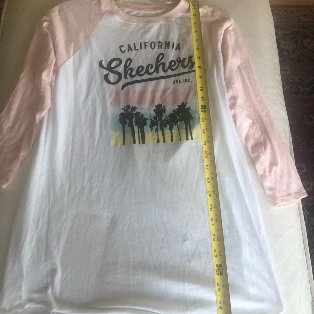 Skechers USA California Baseball Jersey. EUC. - Picture 4 of 6